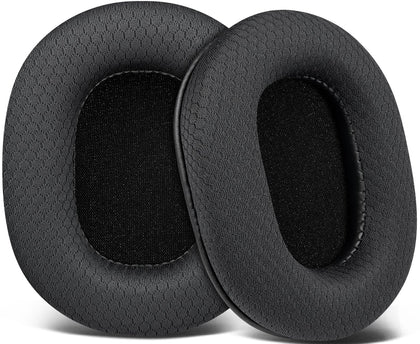 SOULWIT ear pads for Audio-Technica ATH-M50x with mesh fabric for breathable comfort