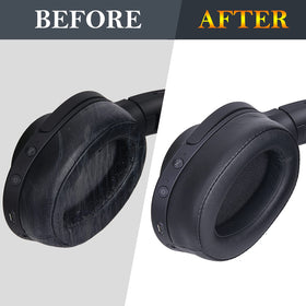 SOULWIT earpads-black-packaging features sleek black finish and ready-to-install design