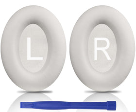 SOULWIT earpads for Bose QC45 close-up shows soft foam for comfort