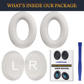 SOULWIT Bose QC45 scrims included ensure secure earpad fit