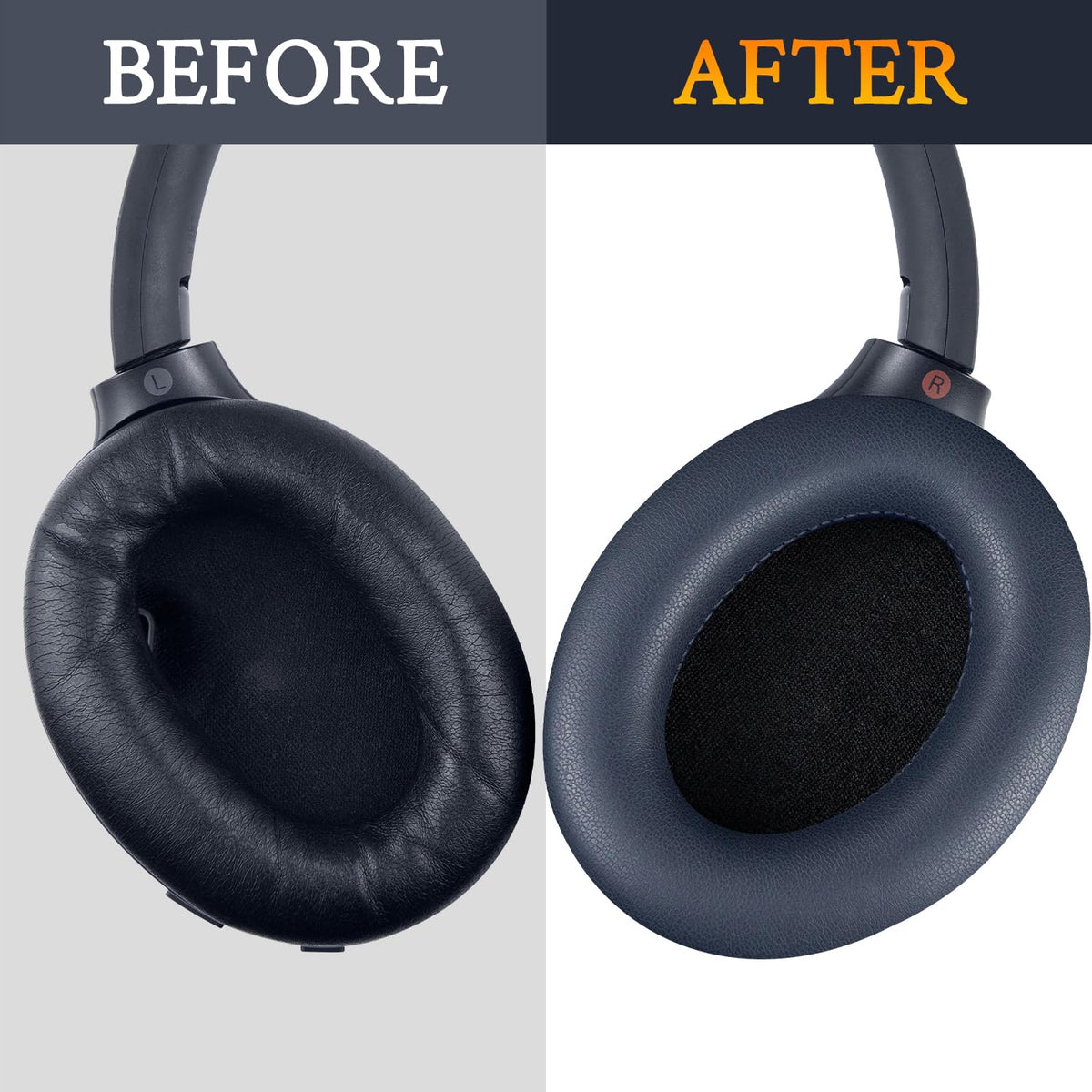 SOULWIT earpads brand new look enhancing WH-1000XM4 aesthetics.