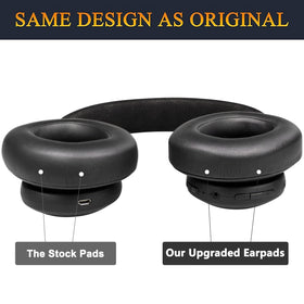 SOULWIT earpads durability stitching and glue close-up for long-lasting use