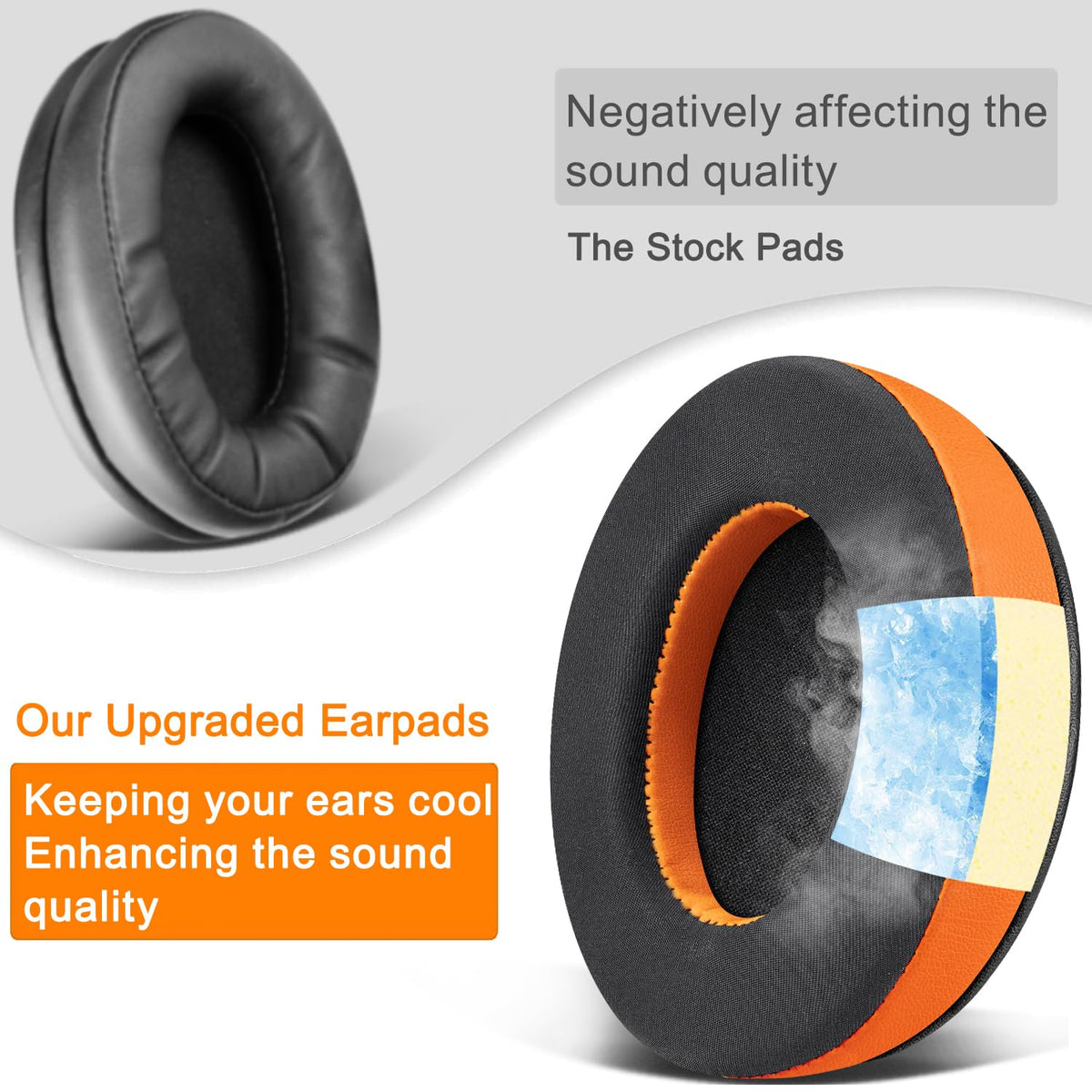 SOULWIT durable earpads for HyperX Cloud series with long lasting performance