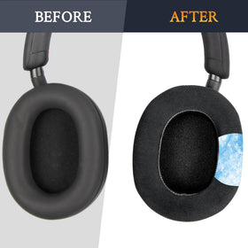 SOULWIT earpads feature durable stitching and glue for lasting wear.