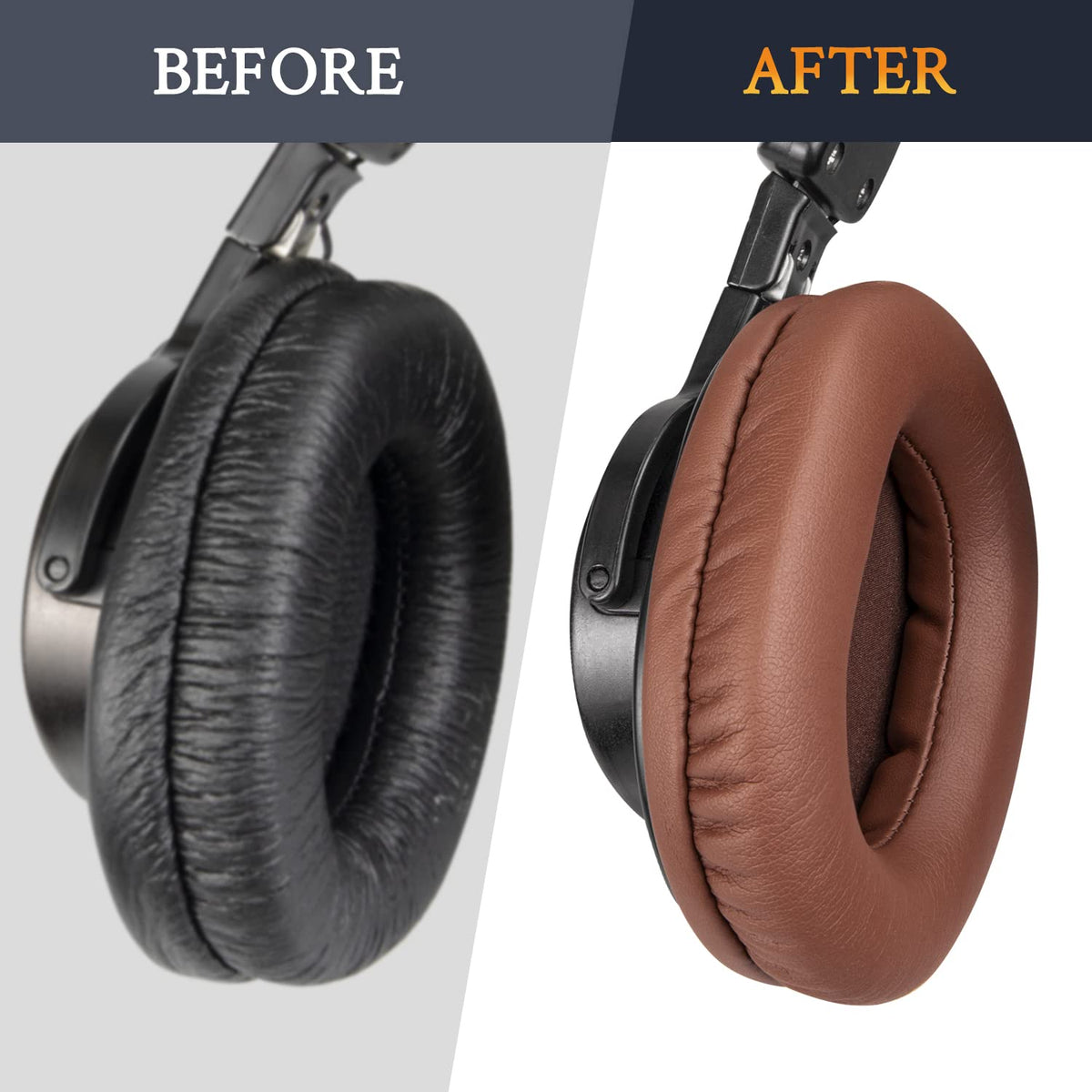 SOULWIT earpads include a quick install guide for easy replacement