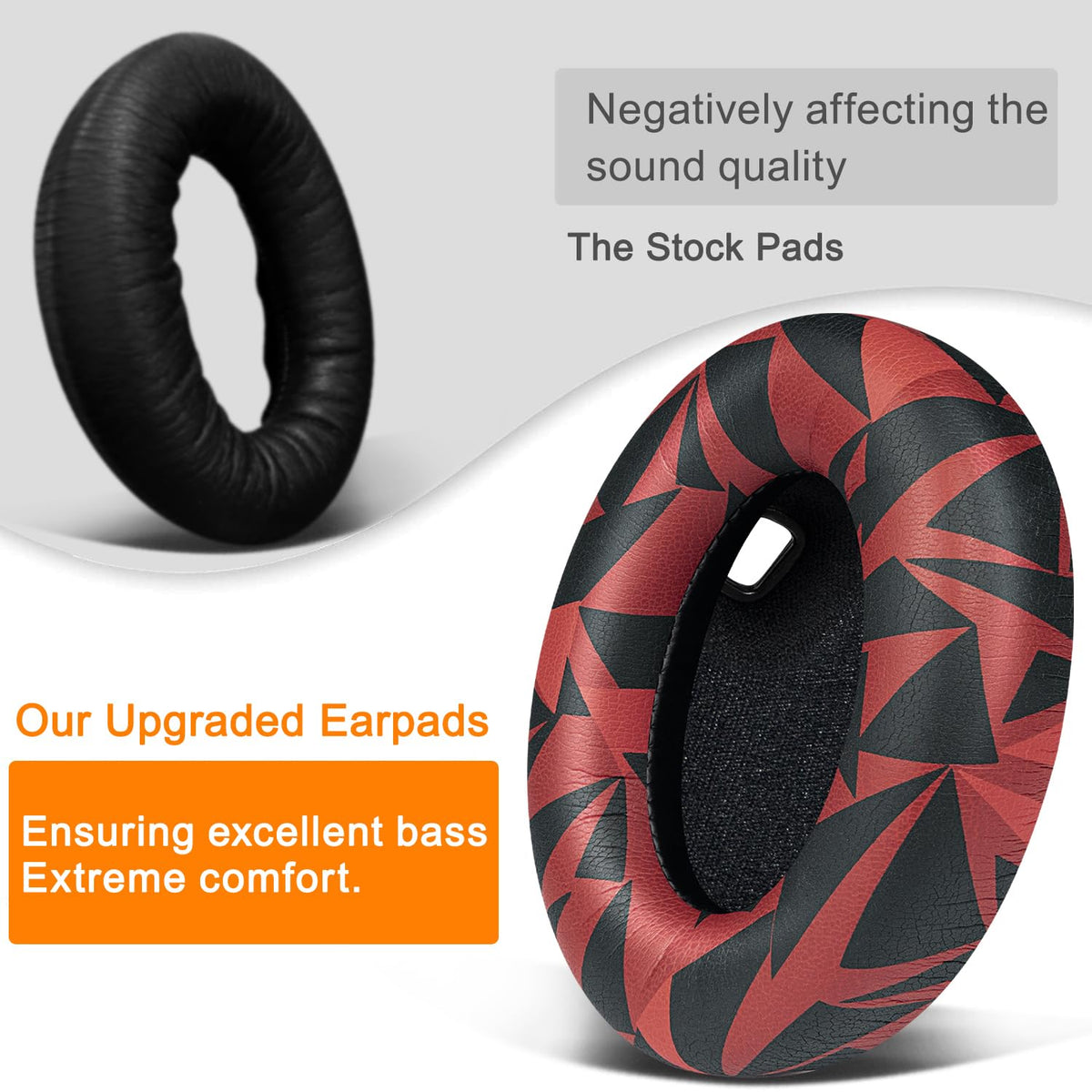 SOULWIT earpads designed to enhance noise isolation during daily commutes.