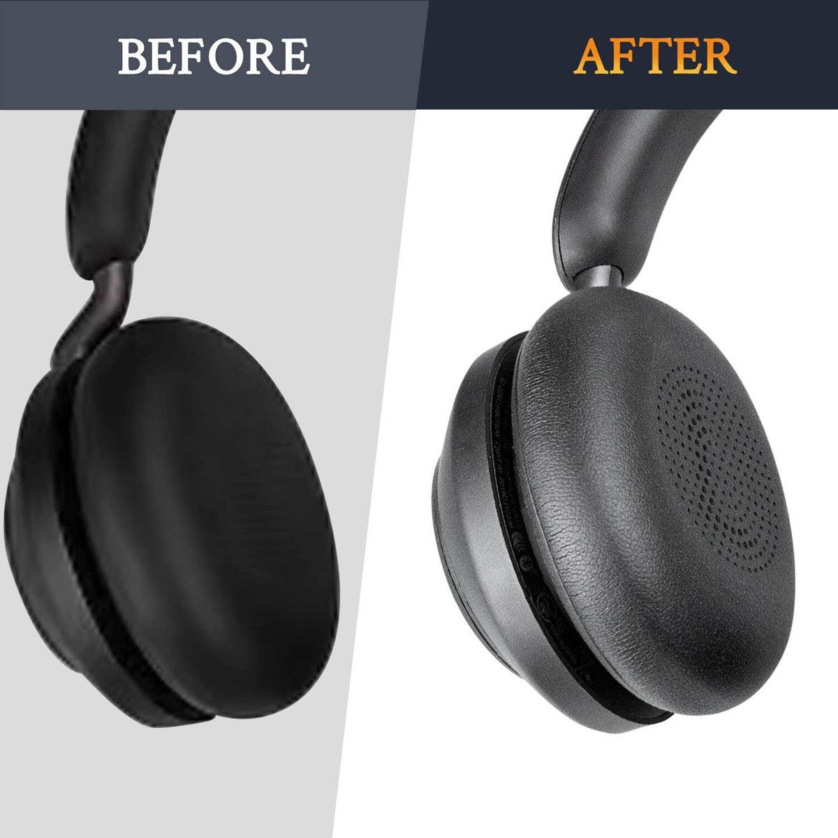SOULWIT easy-install earpads for quick, precise fit