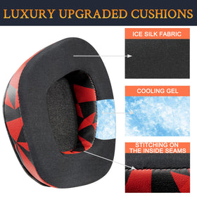 SOULWIT ear pads easy installation on compatible headsets.