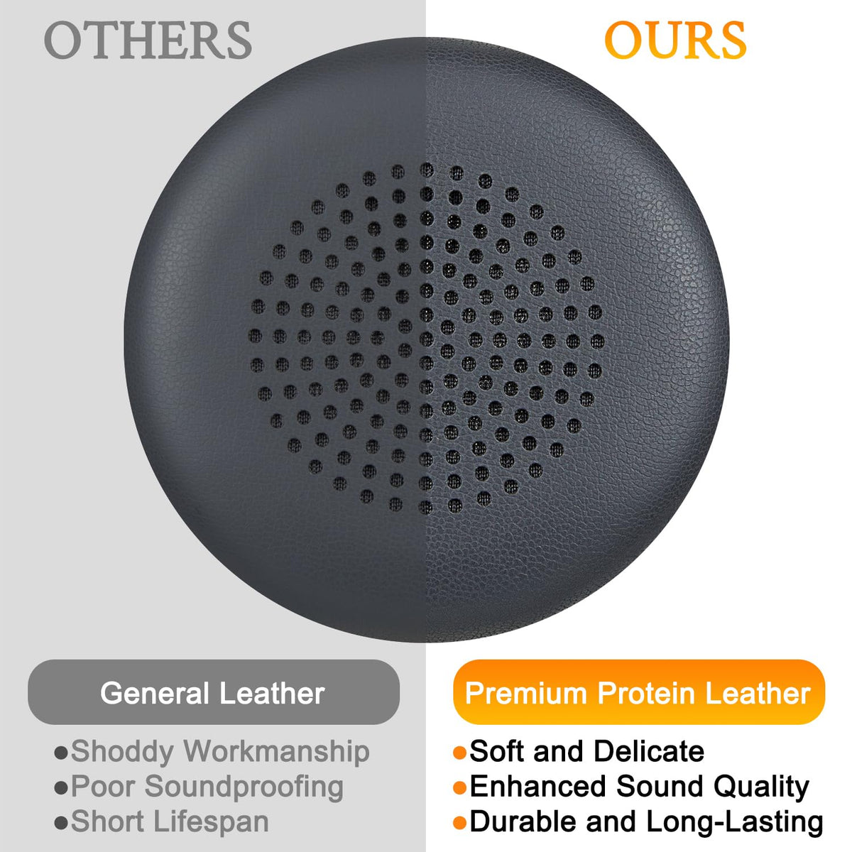 SOULWIT ear pads on headphones revitalizing look and lasting comfort