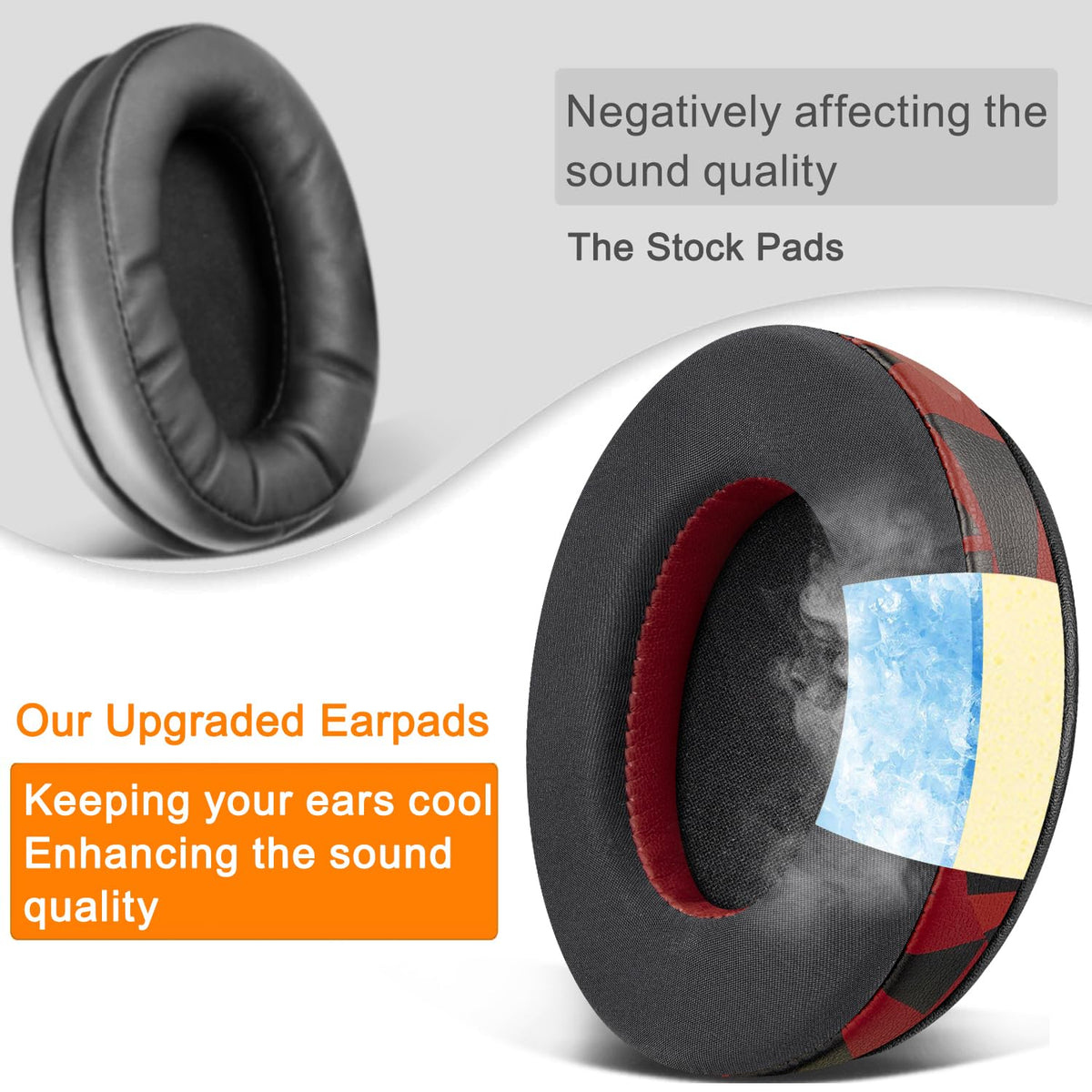 SOULWIT earpads installation being demonstrated tool-free