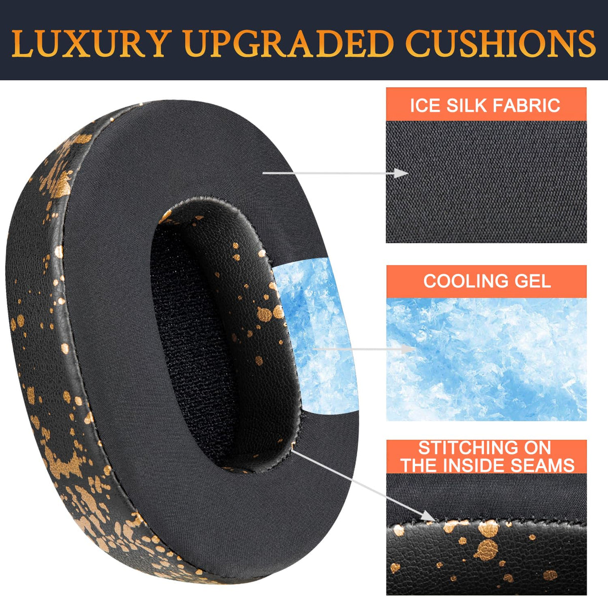 SOULWIT installation guide enables quick, tool-free earpad replacement.
