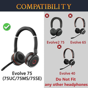 SOULWIT ear pads with high-density foam improving sound isolation