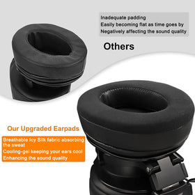 SOULWIT earpads on MDR-7506 renew padding and comfort.