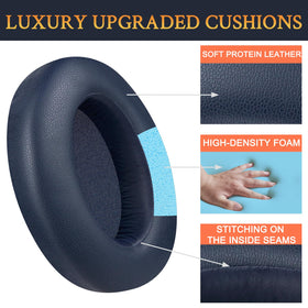 SOULWIT memory foam core cushions the fit for better isolation.