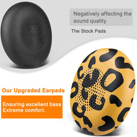 SOULWIT earpads with protein leather for durable, consistent fit across all-day use