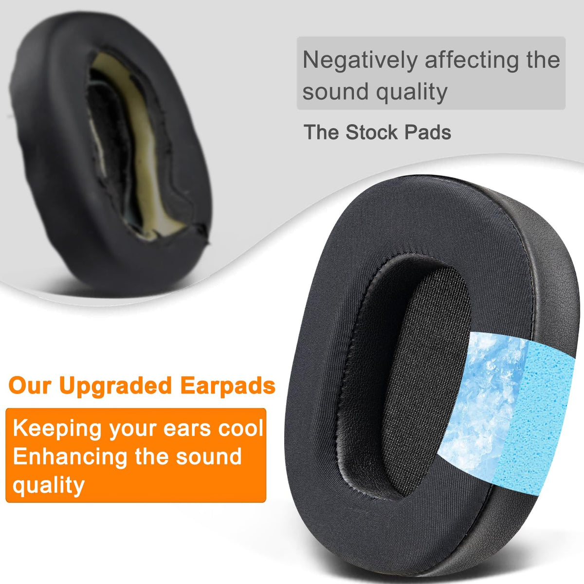 SOULWIT replacement earpads refresh your headset's feel and seal.