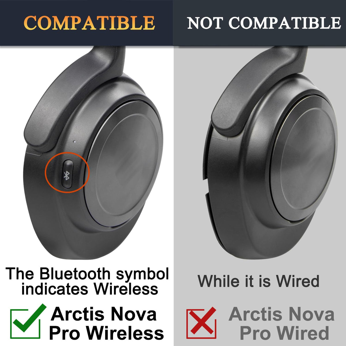 Replacement earpads revive the original sound profile with a refreshed look.