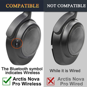 Replacement earpads revive the original sound profile with a refreshed look.