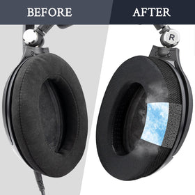 SOULWIT ear pads durable stitching and glue prevent wear