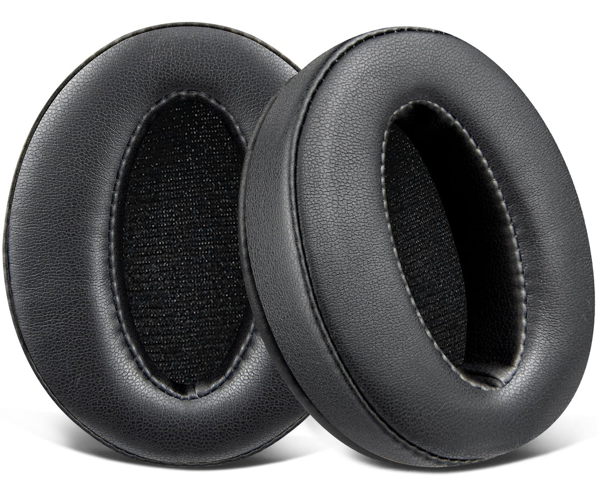 SOULWIT earpads on Sennheiser HD 4.50BT front view for improved comfort.