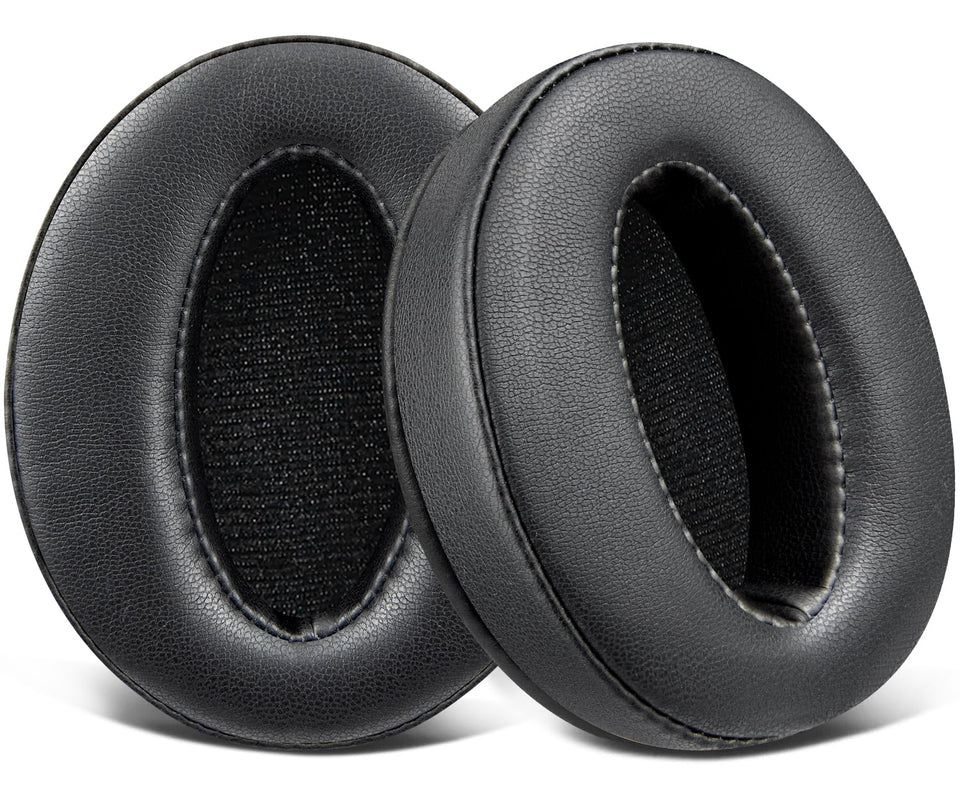 SOULWIT earpads on Sennheiser HD 4.50BT front view for improved comfort.