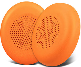 SOULWIT earpads close-up in soft protein leather for lasting comfort