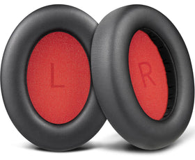 SOULWIT earpads for SonoFlow Pro, front view showing comfortable fit for extended listening