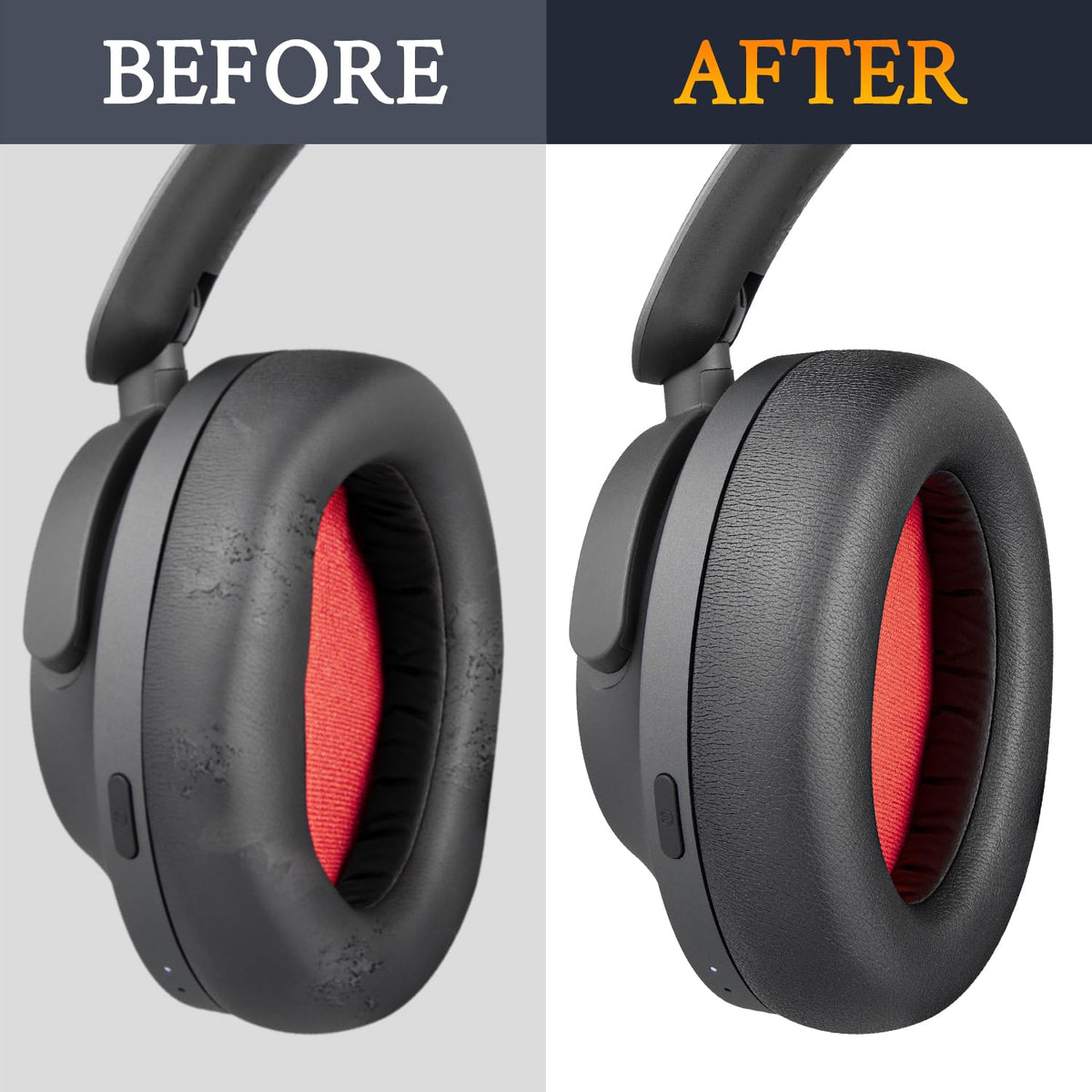 SOULWIT earpads for SonoFlow SE, side view for refreshed look and comfort