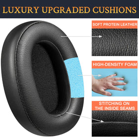 SOULWIT earpads with reinforced stitching ensure long-lasting use on daily wear.
