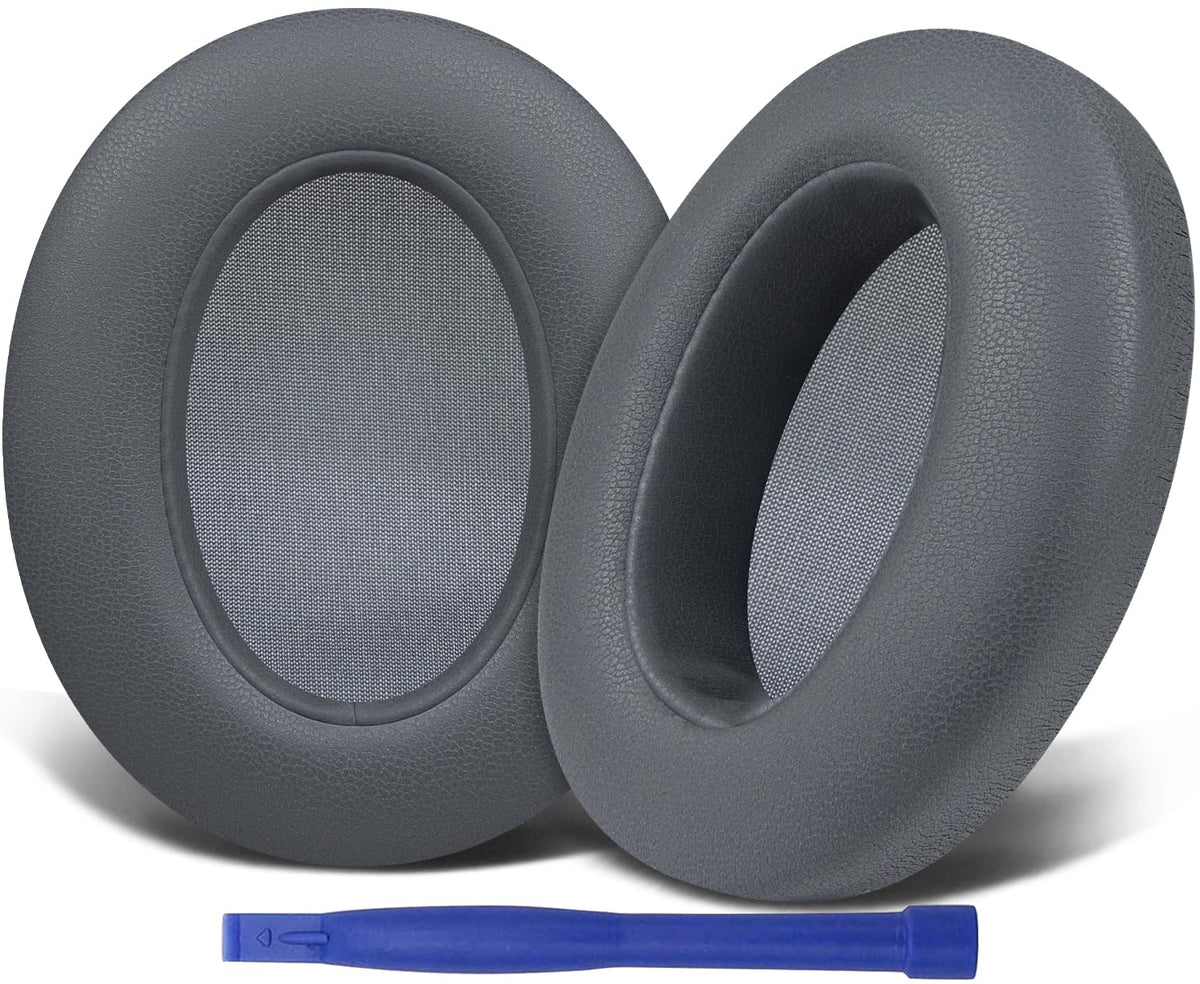 SOULWIT ear pads for Sony WH-XB910N show a soft protein leather finish and a snug fit.