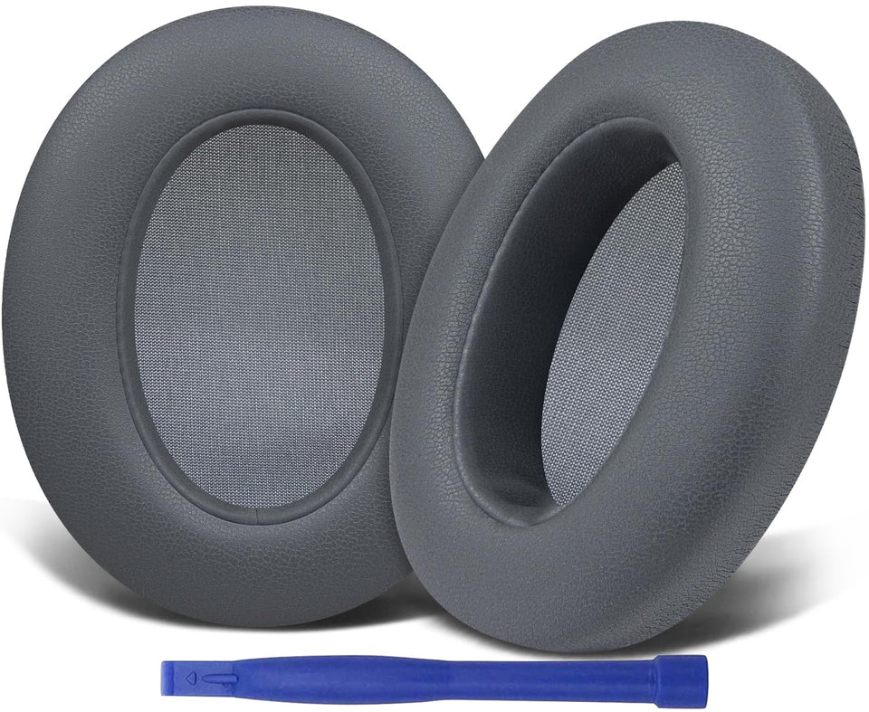SOULWIT ear pads for Sony WH-XB910N show a soft protein leather finish and a snug fit.