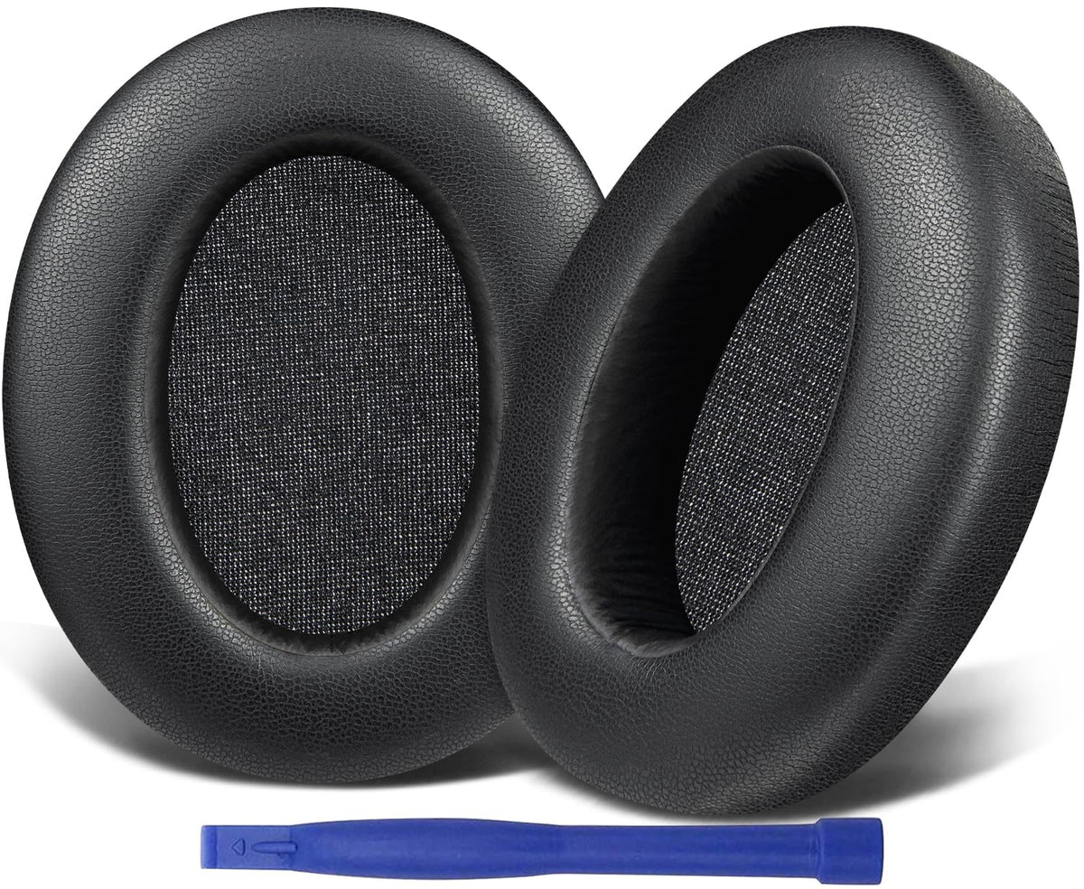 SOULWIT ear pads for Sony WH-XB910N with soft protein leather improve comfort during long listening sessions