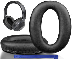 SOULWIT earpads fitted on Sony WH-1000XM2 and MDR-1000X for refreshed comfort.