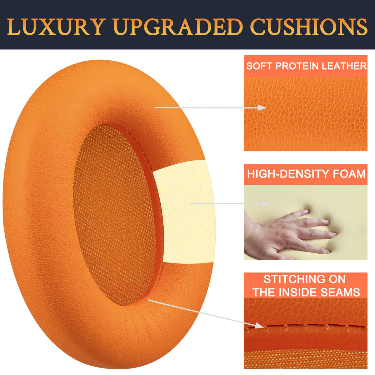 SOULWIT earpads for Sony WH-1000XM3 – packaging box view, ready for quick swap