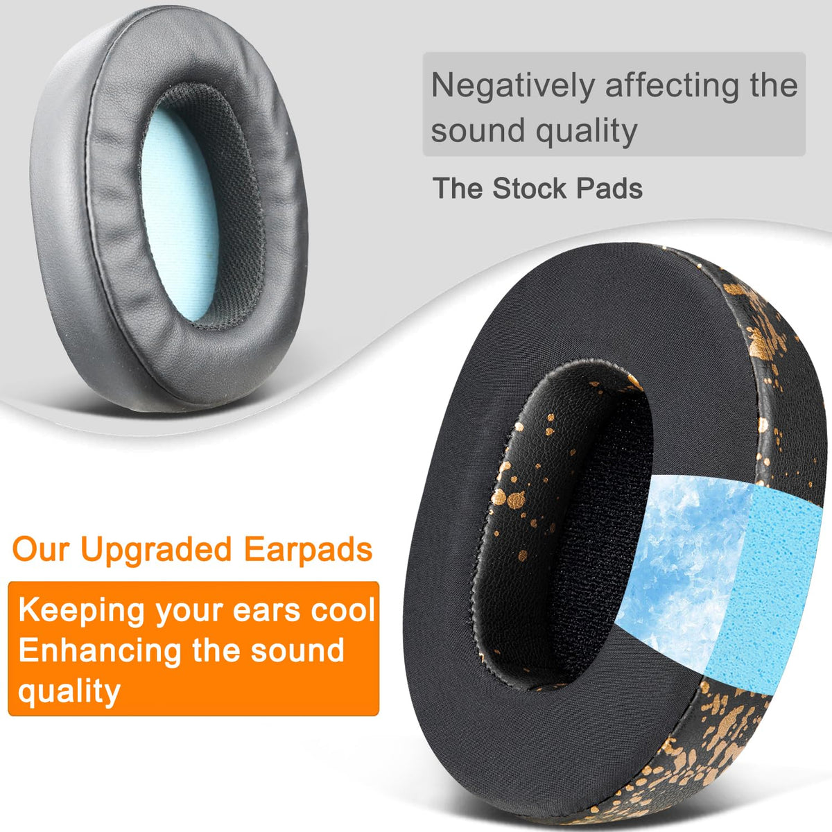 SOULWIT earpads preserve sound quality while refreshing the headphone look.