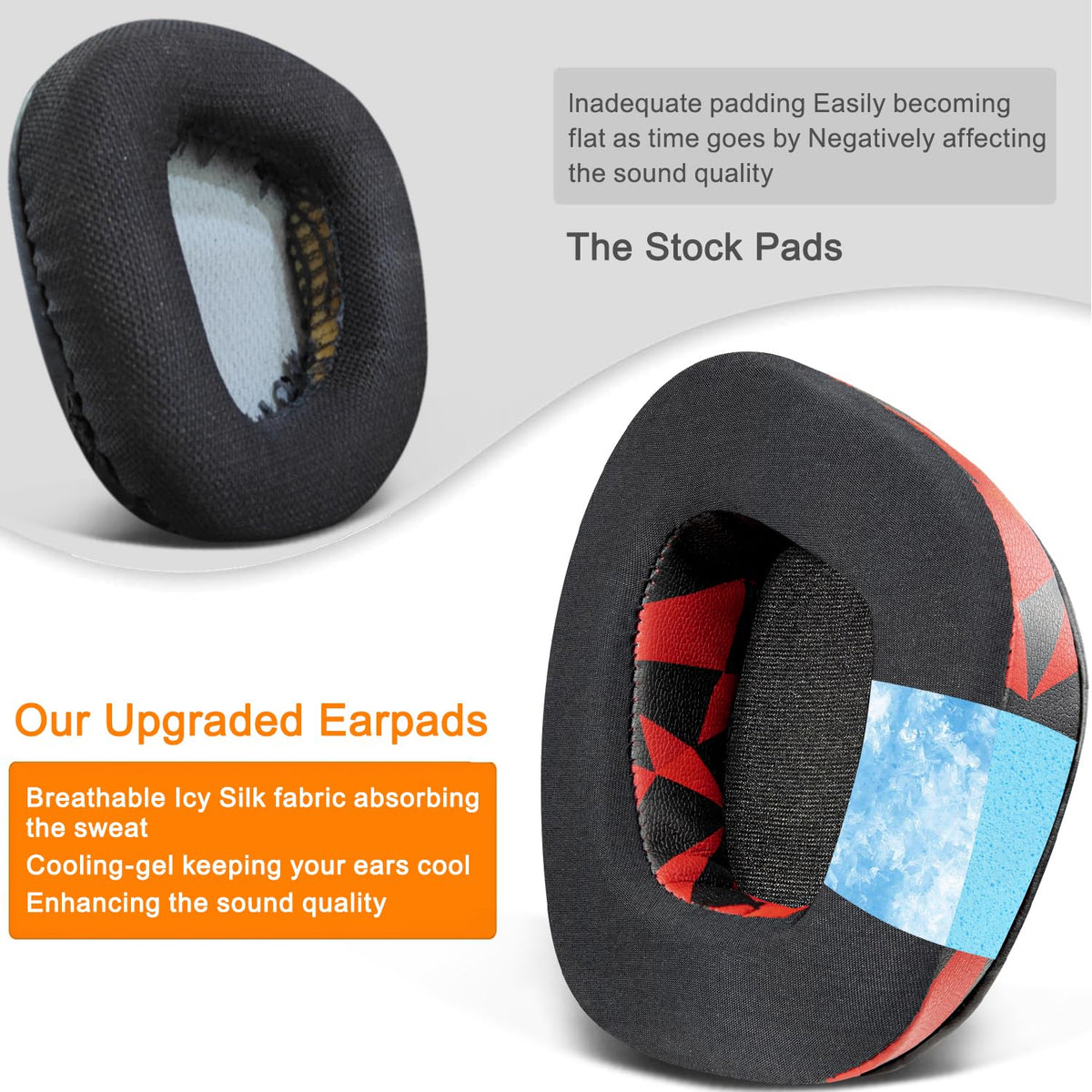 SOULWIT ear pads preserve sound quality during gaming sessions.