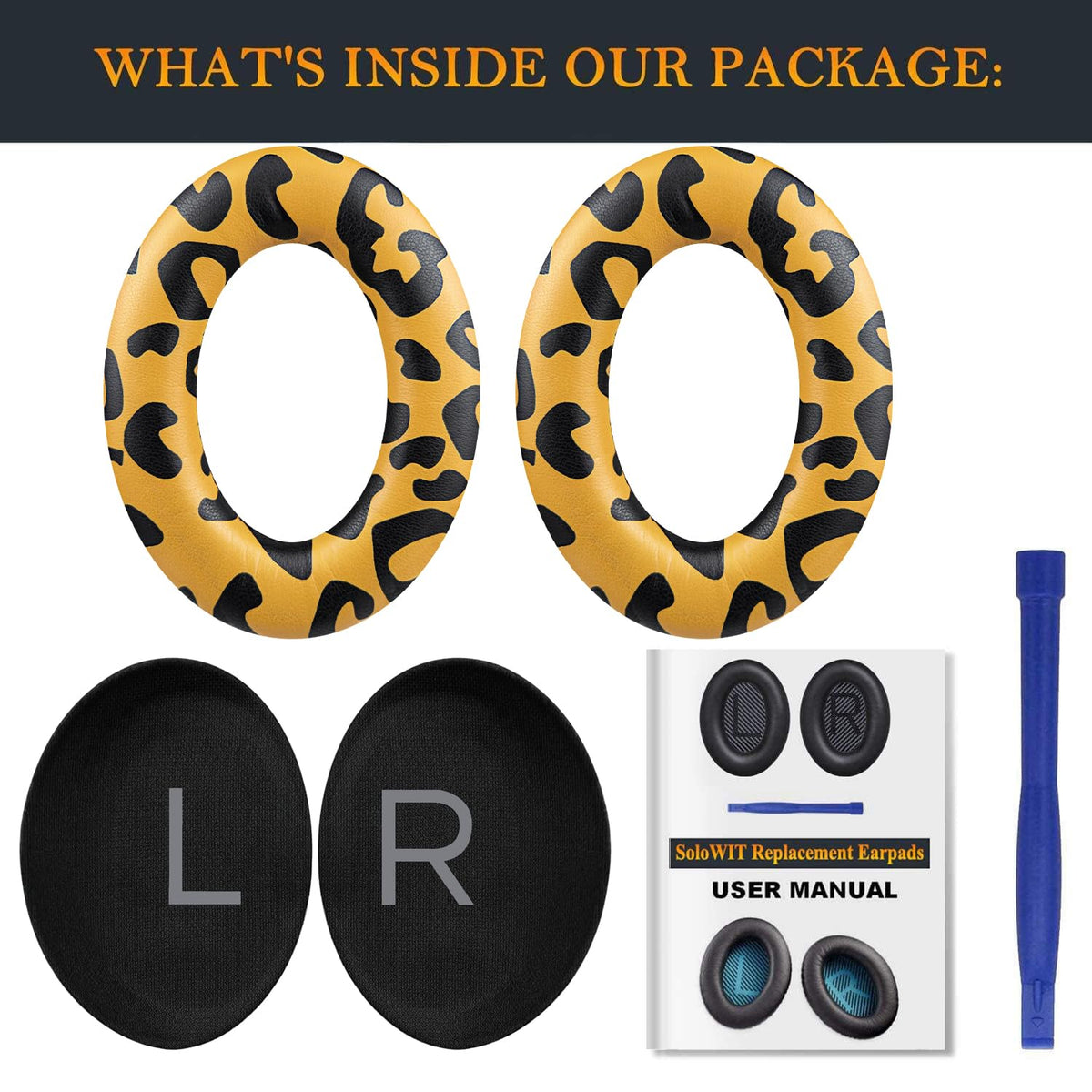 SOULWIT earPads QC45 seal improving audio clarity and fit