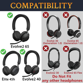SOULWIT earpads with dense foam detail enhancing seal and support