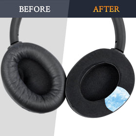 Replacement earpads maintain a like-new appearance and feel.