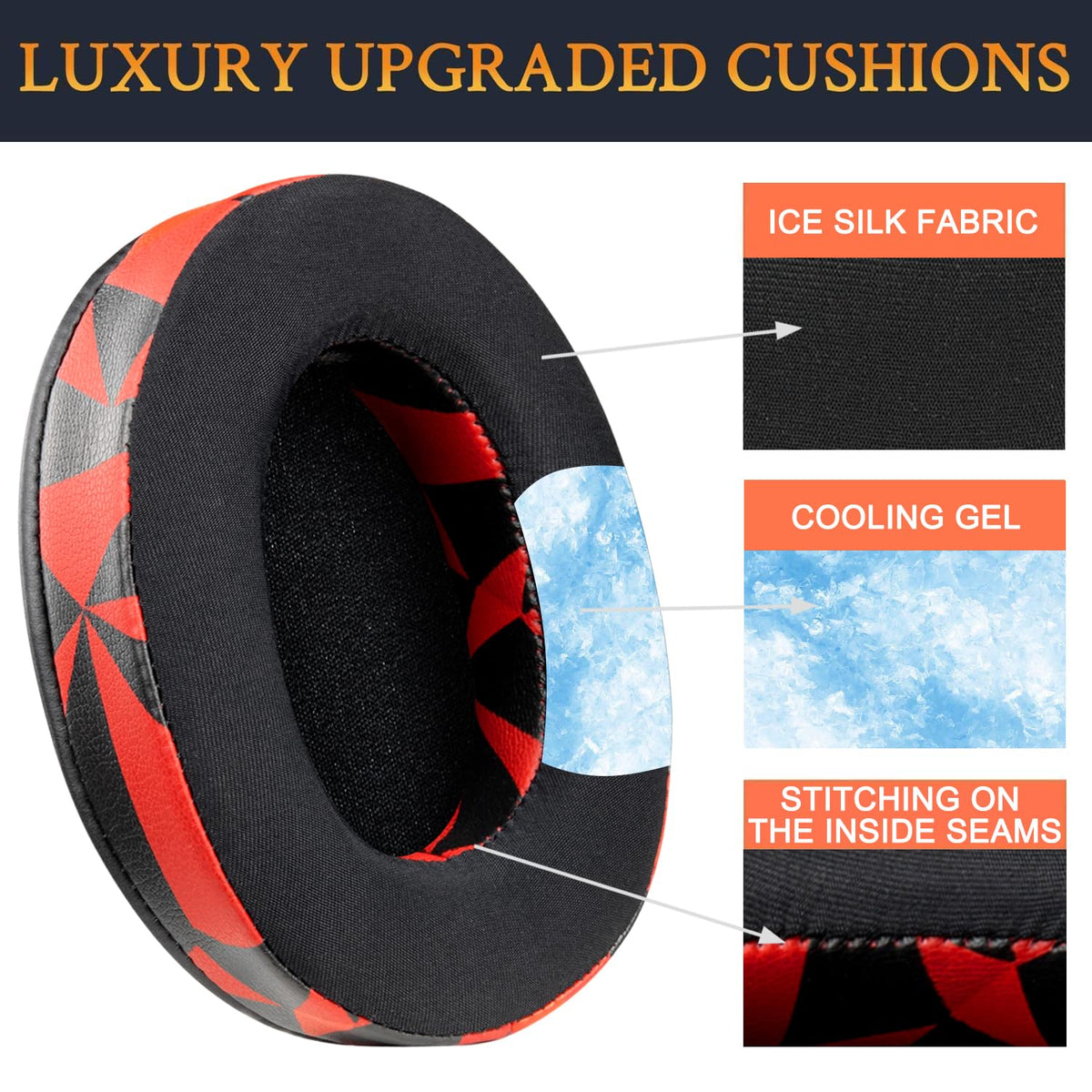 Plastic install stick included with SOULWIT earpads for easy replacement.