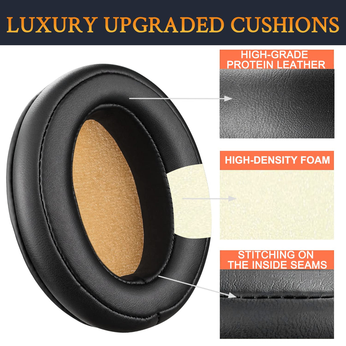 SOULWIT ear pad replacement installs quickly on Momentum 2.0