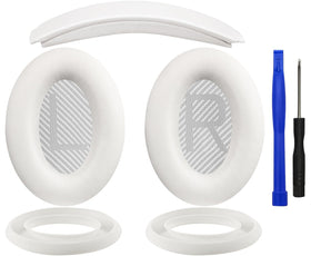 SOULWIT front view of white replacement kit showing all parts and neat layout, restores comfort