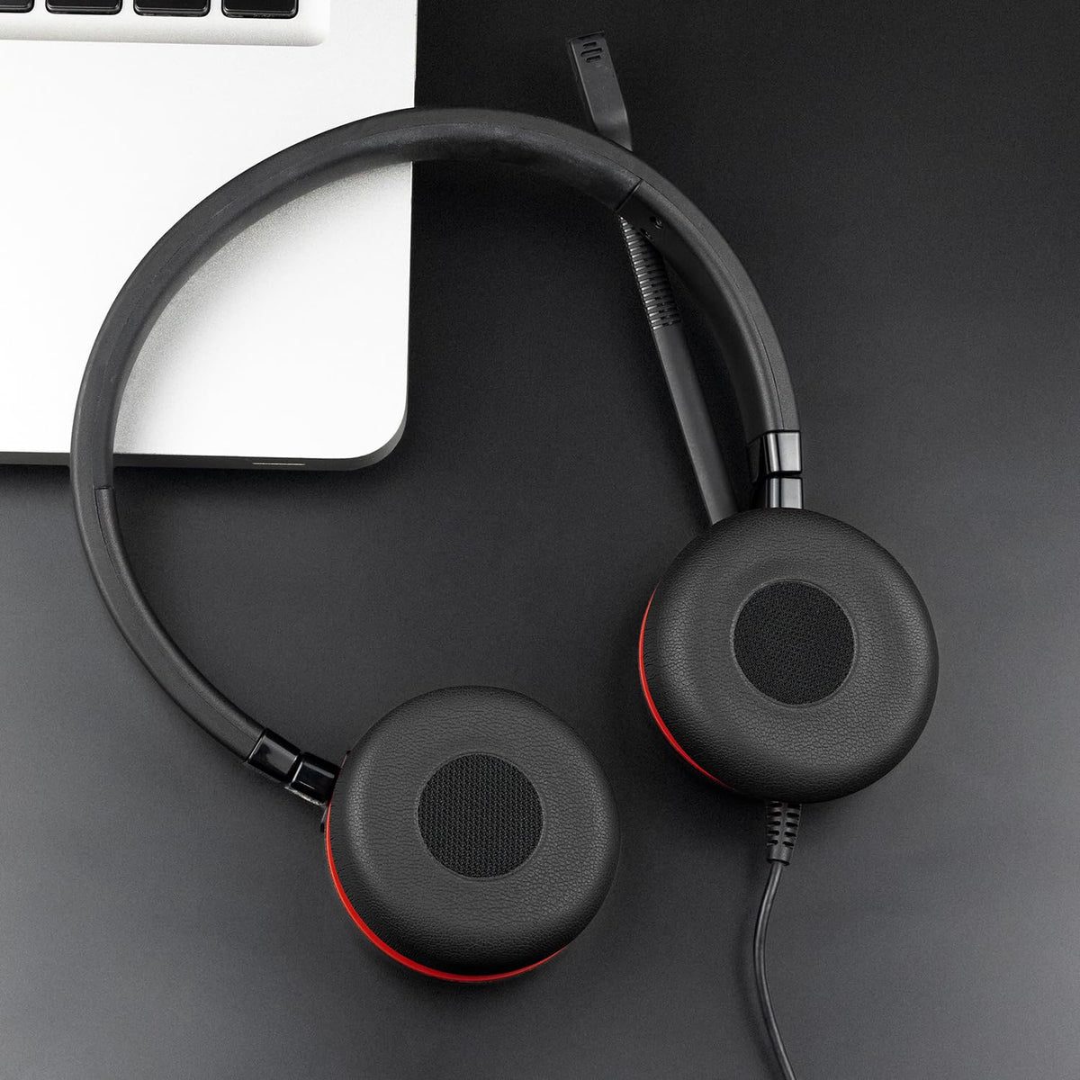 SOULWIT earpads held in hand for scale and quick visual size check