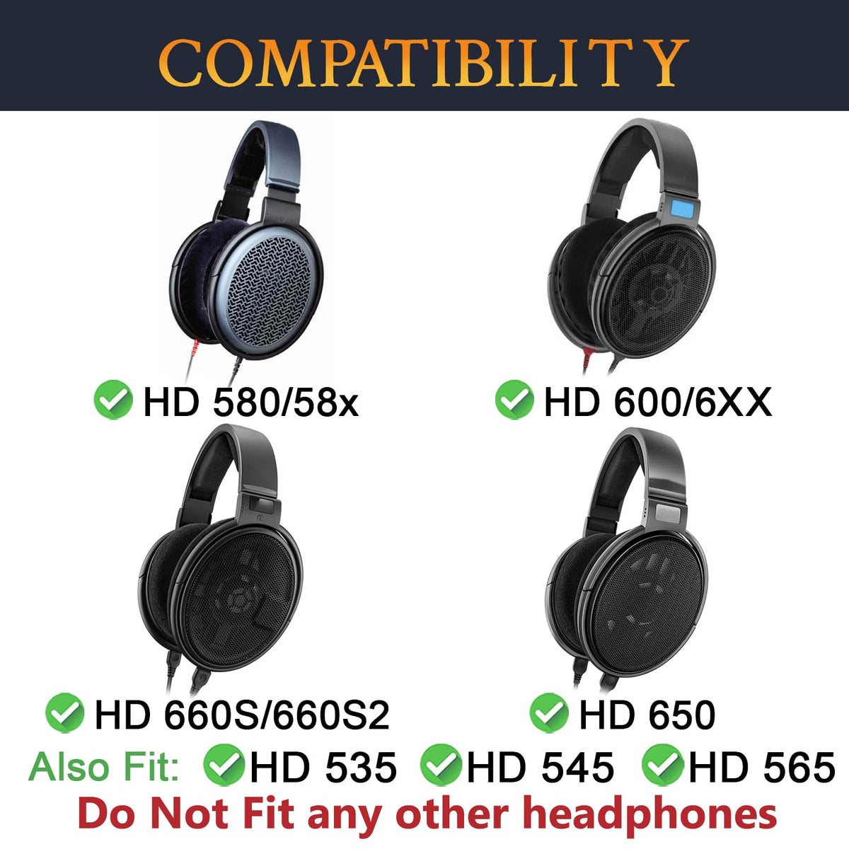SOULWIT HD650-compatible earpads offering a snug fit and refreshed look.