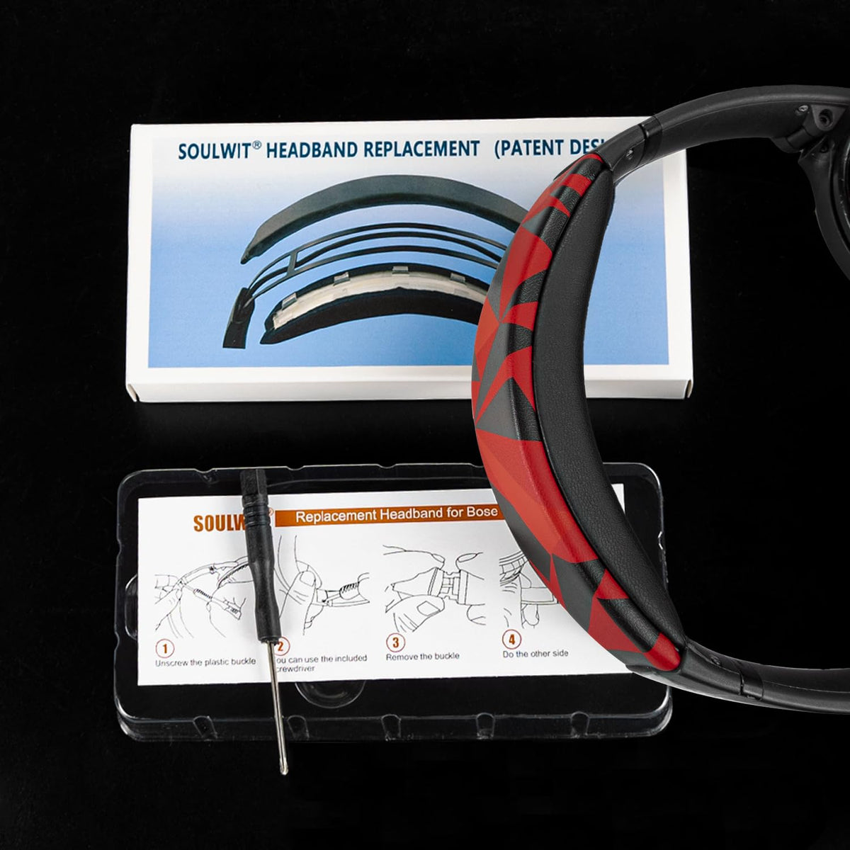 SOULWIT refurbished headband offers comfortable wear and secure on-the-go fit.