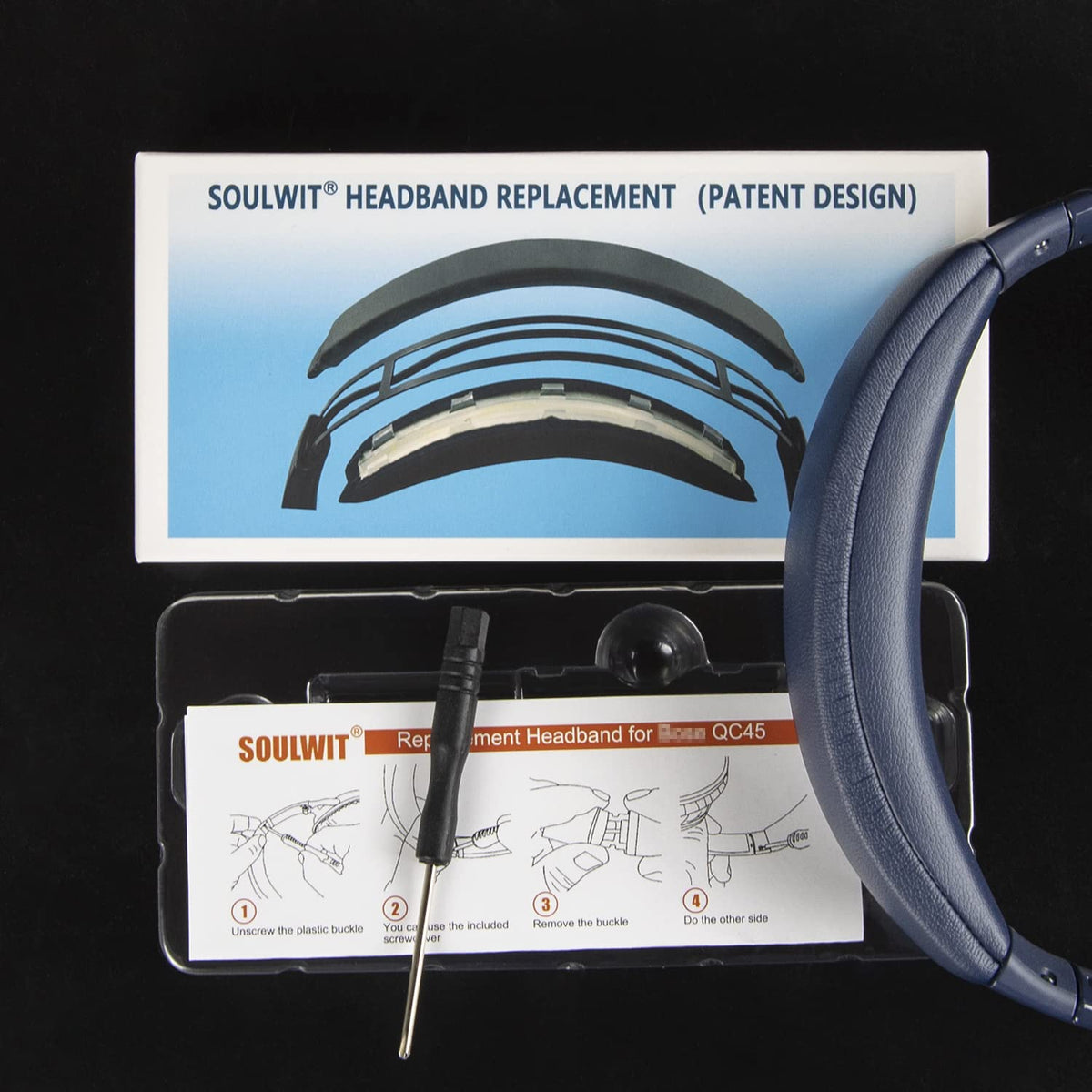 SOULWIT blue installation instructions included for fast replacement