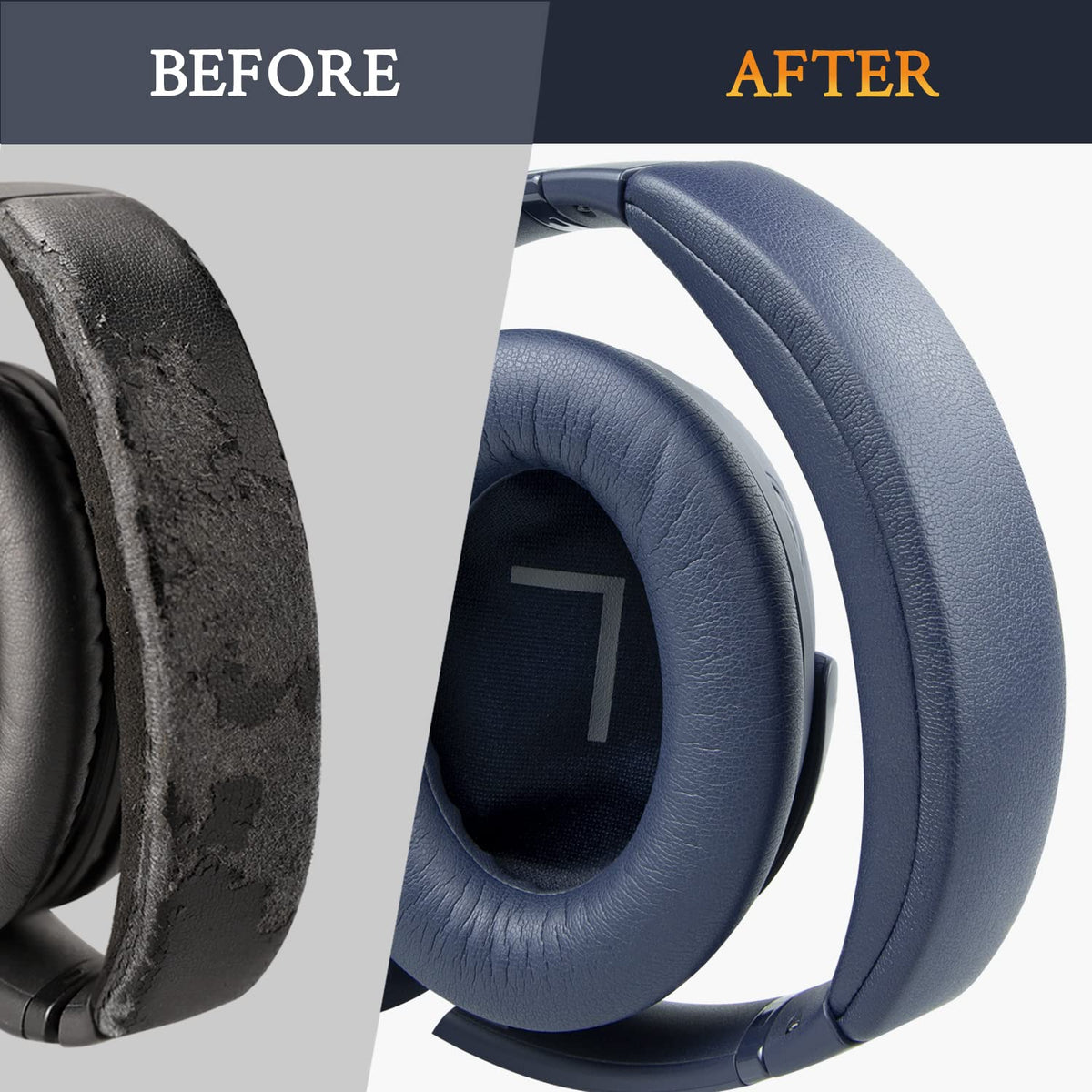 SOULWIT blue headband cover for QC SE ensures a fresh look and durable wear