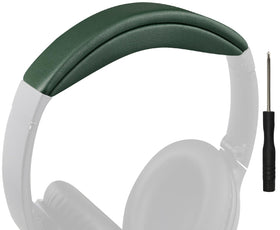 SOULWIT headband cover for Bose QC45 front view in Cypress Green, refreshed style and comfort.