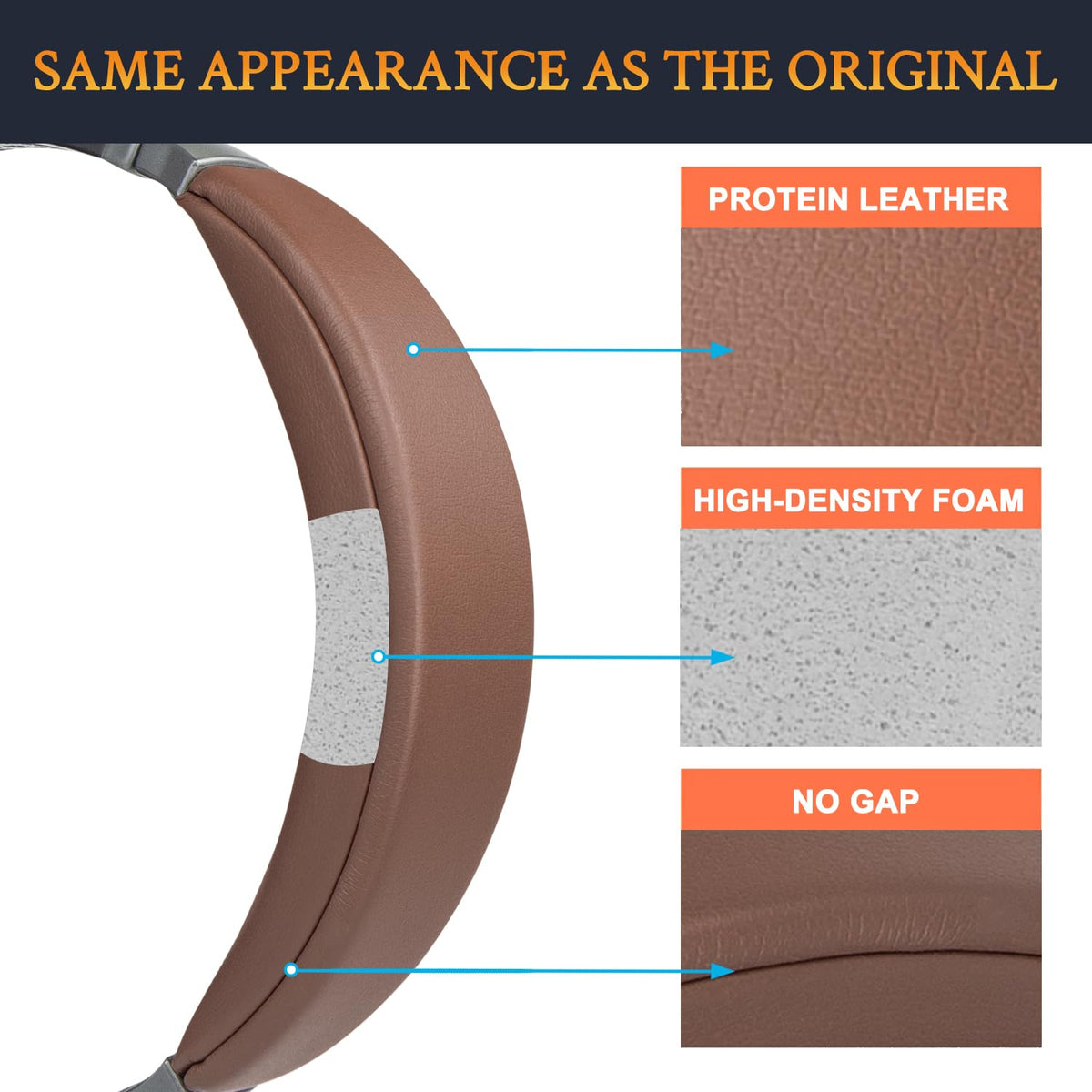 SOULWIT headband cover emphasizes longevity for daily wear.