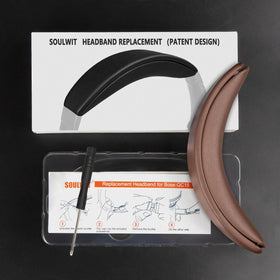 SOULWIT packaging shows the Coffee headband cover ready to install.